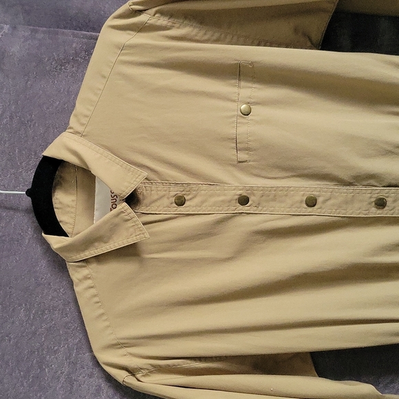 VINTAGE Khaki Dress - Picture 4 of 5